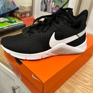 Nike Legend Essential 2 Women's Athletic Black White Running Shoes CQ9545-001